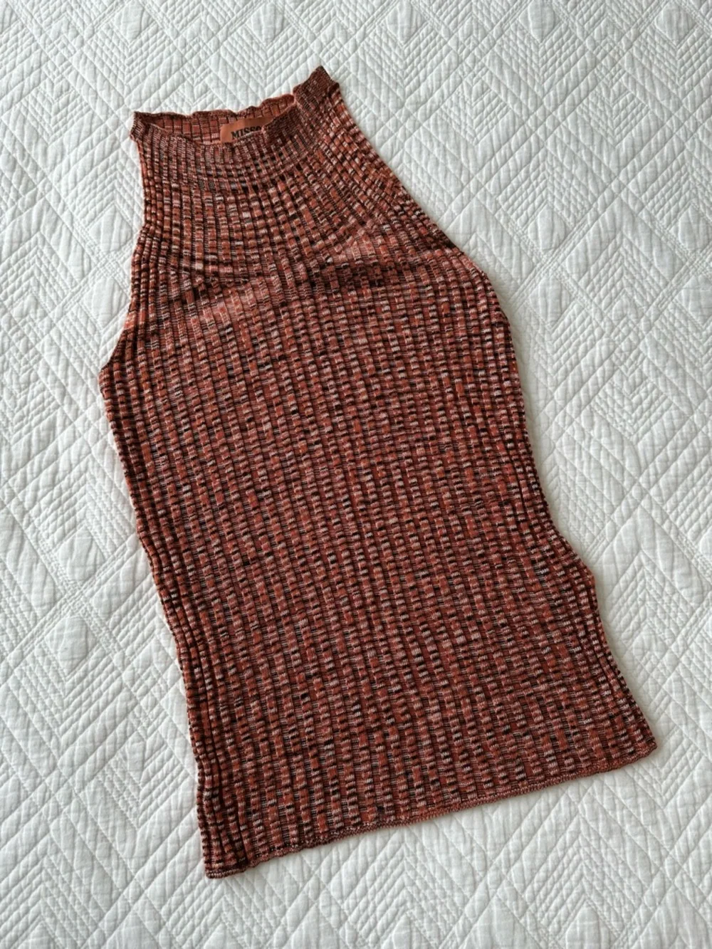 Missoni Ribbed Halter Top - Picture 4 of 10